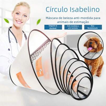 Colar Elizabetano Pet Premium – Cirúrgico para Cães N1 ao N7