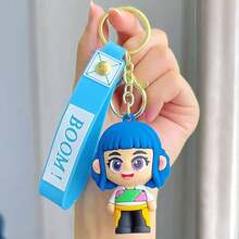 KPOP Witch Hunting Girl Group Keychain Derpy Tiger Pendant Anime Peripheral - Multicolor - View 7