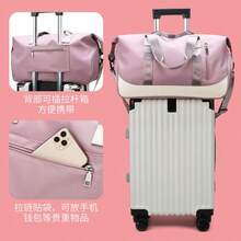Waterproof Bag For Yoga, Gym And Workouts, Ideal For Travel, Swimming And Dancing. Can Also Be Used As A Shoulder Bag Or Sports Bag. - 黑色 - 查看 6
