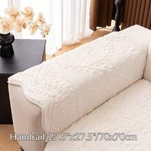 Elegant Beige Faux Rabbit Fur 1pc Sofa Cover - Pet-Friendly, Non-Slip, Machine Washable Couch Protector For 1 To 4-Seater Sofas - Ideal For Living Room, Bedroom, Office Decor - Creamy-white - 查看 15