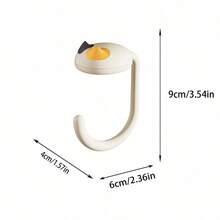 1 件装猫形可调节桌面包挂钩、学生背包挂钩、浴室架、衣架挂钩、墙上图片、白色挂钩、黑色、粘性墙挂钩、钱包挂钩墙壁、墙壁挂饰、相框挂钩、墙壁相框、自粘式墙钩、挂钩、挂钩、墙钩、浴室、毛巾架、挂钩、墙钩、挂钩、墙钩、门挂钩 - 彩色 - 查看 10
