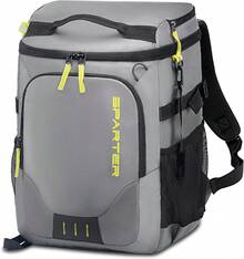 Mochila térmica aislada a Prueba de Fugas, 33/45 latas, 2 Compartimentos aislados, Bolsa térmica portátil, Ligera, para Viajes en la Playa, Camping, Almuerzo para Hombres y Mujeres - Lata de Gray-45 - Ver 9