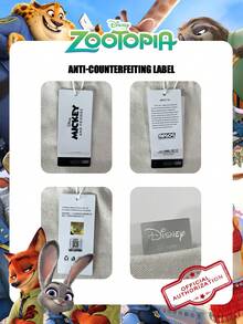 Disney 1 Túi đựng cơm trưa họa tiết Zootopia/Judy được cấp phép chính thức, túi xách thời trang họa tiết hoạt hình, túi đựng hộp cơm, túi đeo vai đa năng tiện dụng, nhẹ, dây đeo vai có thể điều chỉnh, túi đeo chéo dành cho nữ/bé gái/thanh thiếu niên/học sinh dùng hàng ngày/đi chơi/mua sắm/đi học. - Nhiều màu - Xem 3