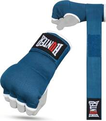 Guantes interiores acolchados de gel con envolturas de mano para boxeo (vienen en par) - Verde (Verde mar) - Ver 3