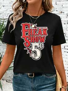 Damen T-Shirts - Schwarz - Übersicht 1