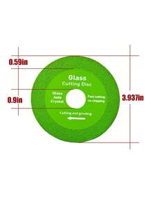 Diamond Cutting Blades Suitable For Wet And Dry Cutting Without Chipping Or Tooth Loss. Ceramic Tile And Stone Cutting Blades Are Ultra-Thin And Wavy, With High Cutting Precision And Dust-Free Cutting - Multicolor - View 18