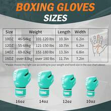 Guantes de Boxeo para Hombres y Mujeres, adecuados para Boxeo, Kickboxing, Artes Marciales Mixtas, Muay Thai, Artes Marciales Mixtas, Artes Marciales Mixtas,MMA, Bolsa Pesada Entrenamiento - Blanco - Ver 11