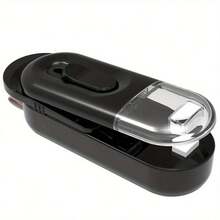 Portable Mini Vacuum Sealer & Cutter – Extend Food Freshness, Dual-Function, Battery-Operated, Easy-To-Use, Travel-Ready - trắng - Xem 9