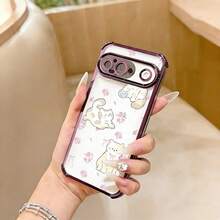 苹果phonecase粉色玫瑰小猫867JPSJQNDDKiPhone13Pro圣诞礼物12Pro新年礼物5男女朋友12生日礼物13防摔优质 - 黑色 - チェックする 5