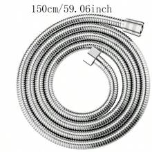 Một vòi sen vuông/vòi sen tròn áp lực cao bằng thép không gỉ, được làm từ thép không gỉ 304, kèm vòi phun, lắp đặt treo tường, không cần điện, phù hợp với trải nghiệm phòng tắm hiện đại. - Nhiều màu - Xem 16