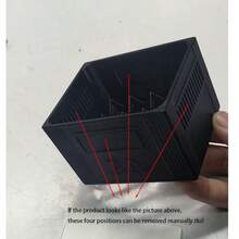 1pc 3D Printed AAA/AA Battery Storage Box - High Capacity, 30/20 Compartments, Durable Plastic Material, Suitable For Home Decor, Christmas & Halloween Gifts, Battery Organizer | Decorative Battery Case | Stackable Design (Batteries Not Included) - Multicolor - View 11