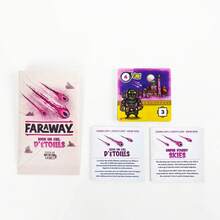 Board Game:ALULA FAR A WAY & Expansion1:DESSOUS & Expansion2:DETOILES(English Edition) - Casual Puzzle Adventure Card Game For 2-7 Players, 25-Min, Perfect For Party Gathering & Team Building.New Year Gift - Multicolor - View 9
