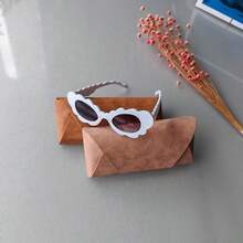 Girls' Fashion Glasses 2026 Cat-Eye With Cute Flowers Various Colors - 白色 - 查看 2