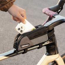 TOSUOD 自行车前梁包、山地车上管包、自行车手机支架、骑行配件 - 彩色 - 查看 9