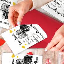 1 Best Friend's Friendship Card - Multi Purpose Birthday And Congratulations Card - Heartfelt Blessings For Lifetime Friends Birthday Card - Multicolor - View 9