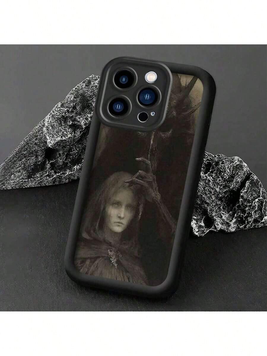 おしゃれなスマホケース 11/12/13/14/15/15pro/15 Plus/15 Promax/7plus/8plus/11pro/12pro/13pro/14pro/11promax/12promax/13promax/14promax/14plus/5 - ブラック - チェックする 1