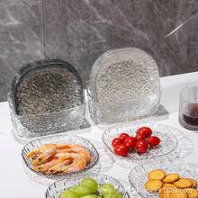 Minimalist Luxury Bone China Plate, Transparent Tabletop Bone Dish, Small Plate - Multicolor - View 11