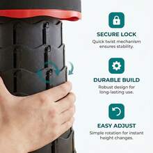 可折叠凳，高度可调节，带提手，重型便携式伸缩凳，适用于露营、钓鱼、徒步旅行、旅行和室内使用，最大承重330磅。重型可折叠凳，高度可调节，防滑设计，便携式折叠凳，适用于户外露营、钓鱼、旅行和室内使用。 - 彩色 - 查看 7