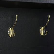 Multifunctional Cabinet With Shoe Rack, Lockers And Hooks For Entryway, Durable MDF Casing, Modern Design, Sturdy Iron Legs, Black, White.