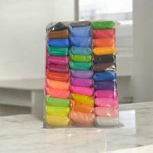 2 Packs Of 36 Colors Of Handmade Plasters, Develops The Brain, Each Pack With Tool. - Multicolor - View 2