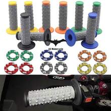 WD NICE MOTO Universal Off-Road Motorcycle ATV Racing Modified Silicone Large Particle Non-Slip Handlebar Grip Covers - A - View 9