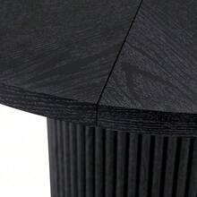 Mesas de comedor - Negro + MDF + Metal - Ver 7