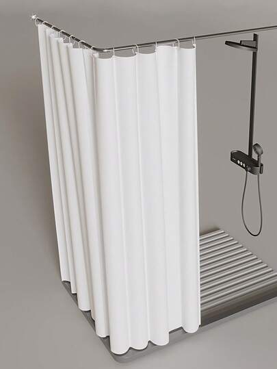 高品质PEVA浴室浴帘，防水防霉，防锈密封圈，适用于浴室浴缸、淋浴配件，保持浴室清洁的同时装饰房间。