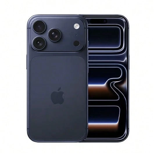Apple 苹果 iPhone 17 Pro 256GB 5G 智能手机，搭载仿生处理器、专业摄像头、ProMotion 显示屏、钛合金机身，IP68 级防水，适用于手机摄影、专业摄影、内容创作、摄影师和科技爱好者。 - 深藍色 - 查看 1
