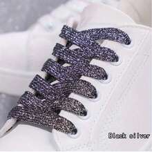 2条/双纯色加厚扁平鞋带，编织纹理升级加厚鞋带，适用于运动鞋和休闲鞋，黑色/白色/彩色，120厘米（约47.24英寸） - 彩色 - 查看 30