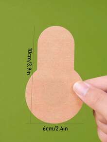 10Pcs/40Pcs Disposable Invisible Nipple Covers Tape – Self-Adhesive Traceless Anti-Bump Lifting Pads For Women - Multicolor - View 8