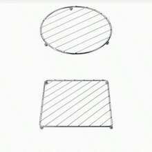 1pc Premium Thick Stainless Steel Heat Resistant Mat - Protects Kitchen And Dining Table Surfaces From Hot Pots, Bowls And Plates - Silver - View 6