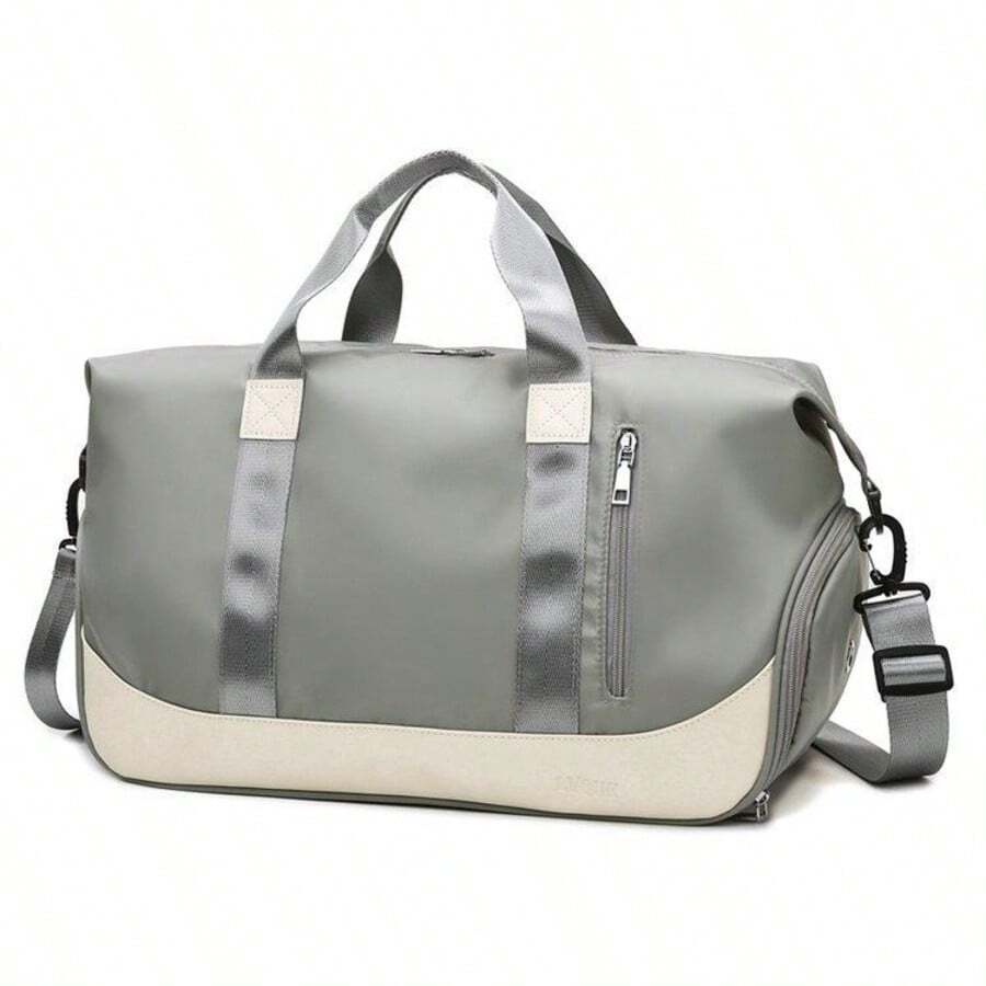 Waterproof Bag For Yoga, Gym And Workouts, Ideal For Travel, Swimming And Dancing. Can Also Be Used As A Shoulder Bag Or Sports Bag. - 灰色 - 查看 1