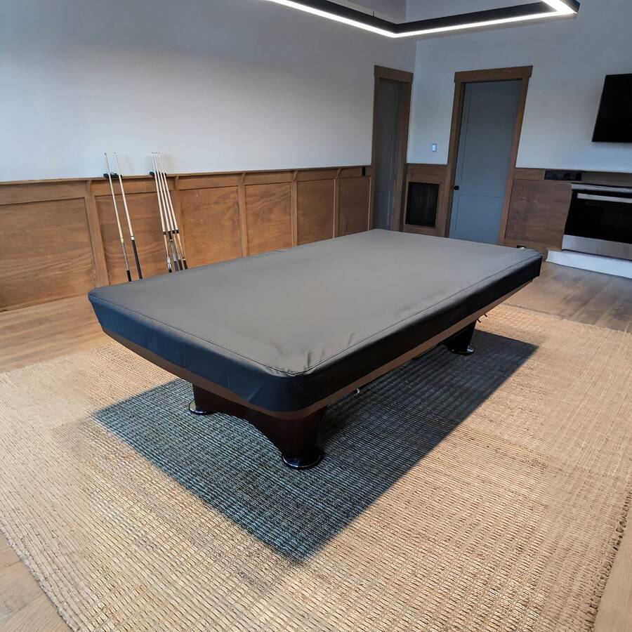 Heavy Duty Billiard Table Cover, Waterproof/Dustproof, Indoor/Outdoor Use, Fits 84/96/108 Inch Tabletop - With Bottom Drawstring Closure, High-Quality Oxford Cloth Material, Suitable For 7ft/8ft/9ft Billiard Tables, Ideal For Home Game Room - Multicolor - View 1