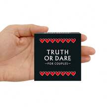 Heart Bridge Couples Card Game - Fun Bedroom Party Entertainment For Adults 18+ Perfect Christmas & Valentine's Gift For Partner 50 Cards - Black - View 3