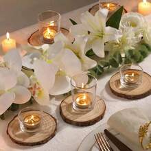 150/100/50/20/10支装圆形迷你无烟蜡烛。适合生日派对，营造浪漫无烟氛围。茶蜡/迷你蜡烛是婚礼、节日和派对装饰的完美之选。茶蜡烛台是打造装饰、派对和庆典的理想之选。优雅的蜡烛可燃烧1.5-2小时。 - 彩色 - 查看 9