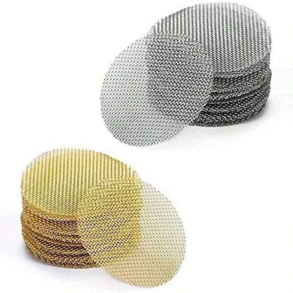 100pcs Pipe Screens, 3/4 Inch Pipe Filters, 50pcs Premium Stainless Steel Pipe Screens And 50pcs Brass Filters
