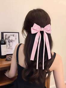 3件套女士甜美时尚情人节蝴蝶结发夹，简约百搭的优雅蝴蝶结发饰，适合日常通勤、节日、派对、生日、外出、拍照等各种场合，是送给闺蜜的绝佳礼物。 - 彩色 - 查看 2