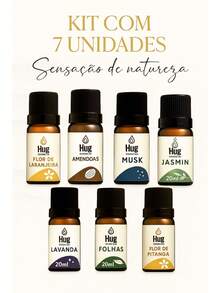 20ml Aromatherapy Essential Oil Kit | For Humidifiers, Room Diffusers And Water-Soluble Air Fresheners - 套裝包含7個 - 查看 1
