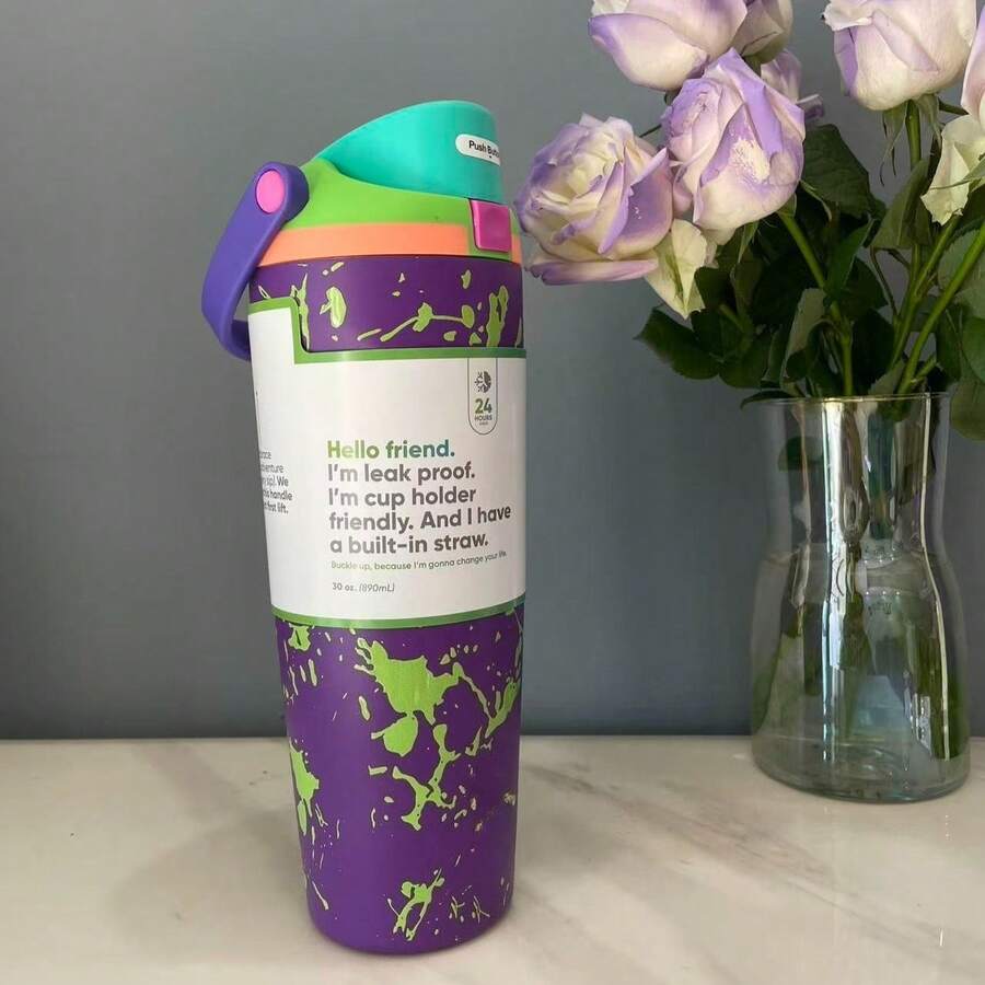 30 Oz Cup Boneyard Vacuumowala  Water Bottle Drinkware Tumbler Stainless Steel Thermal Mug Original Cold Hot Cup - Nhiều màu - Xem 1