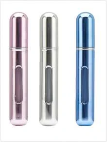 1pc/2pcs/3pcs 8ml Portable Refillable Travel Perfume Atomizer, 8ml Travel Size Spray Bottle, Pocket Wallet Perfume Container, Refillable Travel Spray Bottle, Pump Style Perfume Decanter, Back To School - Multicolor 8ml - View 51