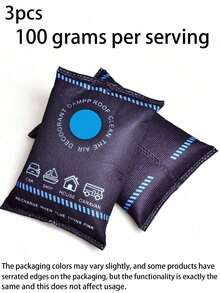 可重复使用的硅胶干燥剂袋 | 厨房除湿吸湿器，防霉、防虫、除臭，适用于厨房收纳、橱柜、食品储藏和卧室整理 | 家用必备除湿器 - 彩色 - 查看 12