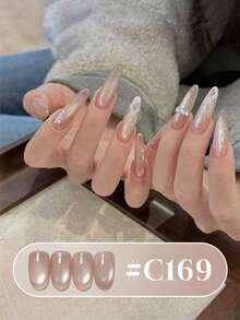 Miss Leia 1-6 15ml 春夏美甲爱心猫眼凝胶指甲油。这款百搭、显白、裸金色/金色珠光猫眼指甲油色彩丰富，适合初学者。UV/LED灯固化，可浸泡，打造半永久性美甲效果。是美甲沙龙、美容院、DIY项目、节日派对以及送给女性的理想礼物。也适用于美甲用品。 - 裸粉色 - 查看 16