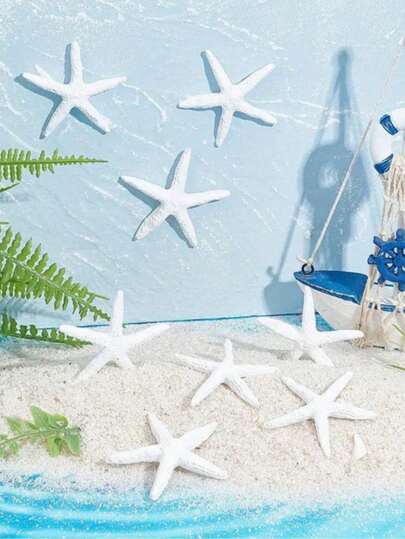 20个树脂星星装饰品，尺寸约3厘米，非常适合用于婚礼、节日、工艺品、家居装饰、展示以及作为最佳生日礼物。