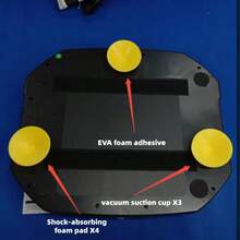USB供电智能音乐拳击机 - 壁挂式发光拳击沙袋靶，包含拳击手套、节奏响应训练垫，家用健身拳击训练器，减压敏捷训练玩具礼品 - 彩色 - 查看 7