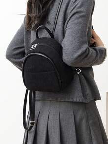 Women's Fashionable Backpack, Lightweight And Stylish, Suitable For Travel, Shopping, And School - Black - View 2