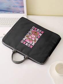 Random Pattern Printed Laptop Sleeve, Laptop Fabric Cover Accessories, Soft Laptop Sleeve, Soft Laptop Cover, Laptop Cover, Tablet Cover, Pouch, Laptop Zipper, Computer Cover, School & Office - Multicolor - View 2