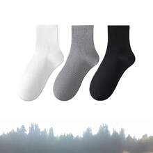 20 Pairs Simple And Thin Solid Socks, Soft & Lightweight Low Cut Socks, Women's Stockings & Hosiery– Ankle Cut, Sweat-Absorbent, Anti-Odor, All-Season Comfort - White 5-piece Pack - View 9
