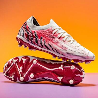 SAIBI Men's Football Shoes, Women's Football Shoes, Outdoor Sports Turf Shoes, Professional AG/FG Cleats, Youth Low-Top Football Shoes, Suitable For Both Men And Women