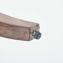 2 Dining Chairs, Polyurethane Seat, Rattan Backrest, Living Room Chair, Bedroom Chair