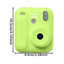 即时打印相机益智玩具，适合3-12岁男孩女孩，可即时拍照，适合家庭聚会、新年礼物、生日和节日礼物。 - 彩色 - 查看 8